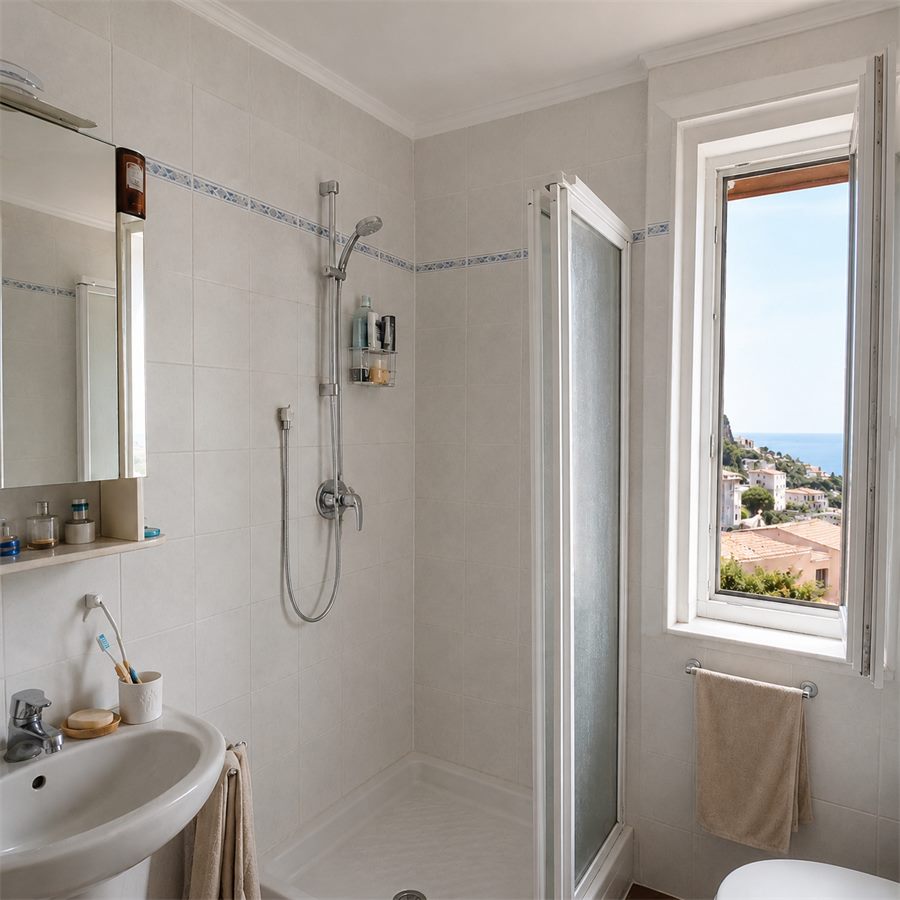 Après traitement anti-moisissure à Bordighera