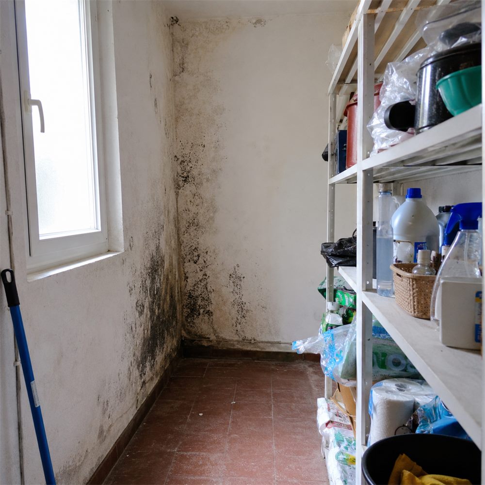 Avant traitement anti-moisissure à Villefranche-sur-Mer et Beaulieu-sur-Mer